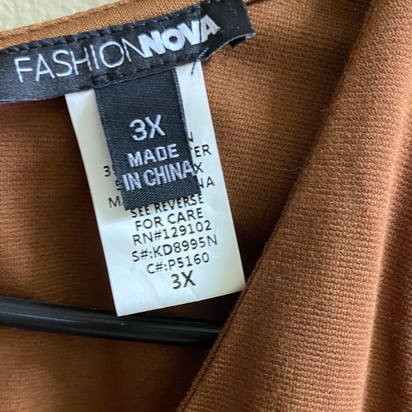 Fashion Nova• Cut-Out Dress• Chain Accents - Picture 2 of 5